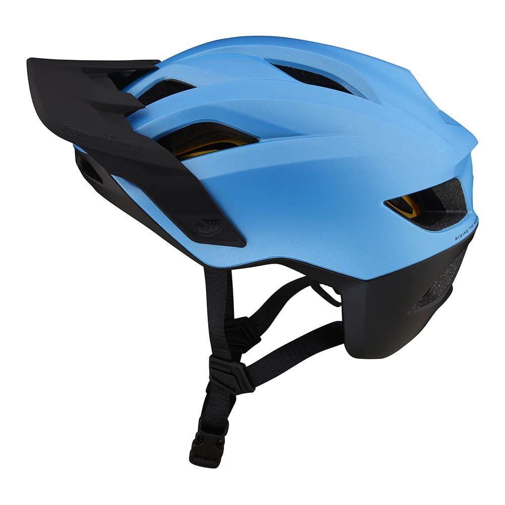 Troy Lee Designs Flowline Helmet W/Mips - Liquid-Life #Wähle Deine Farbe_Orbit Oasis Blue / Black