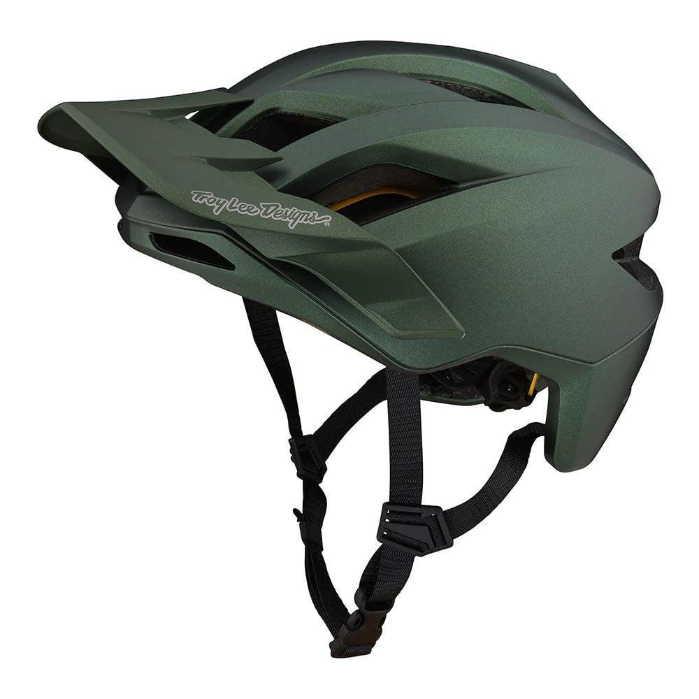 Troy Lee Designs Flowline Helmet W/Mips - Liquid-Life #Wähle Deine Farbe_Orbit Forest Green