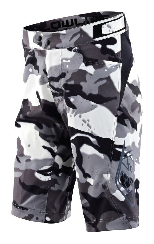 Troy Lee Designs Flowline Short Shell Youth - Liquid-Life #Wähle Deine Farbe_Spray Camo white
