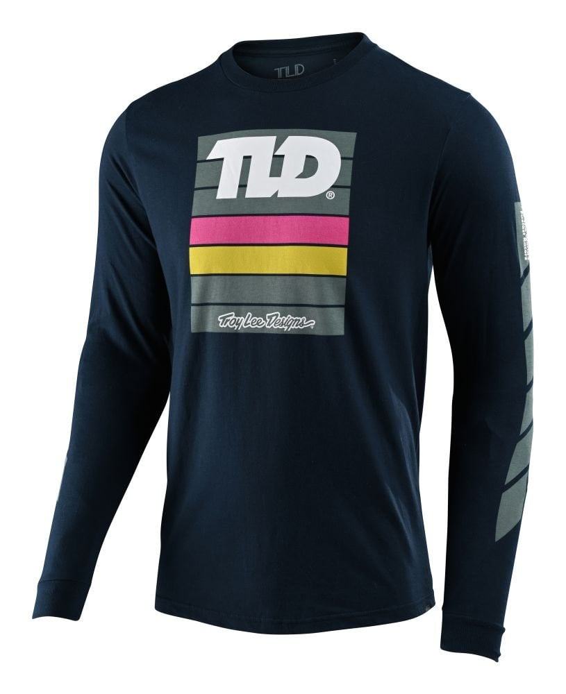 Troy Lee Designs Pregame L/S Tee - Liquid-Life #Wähle Deine Farbe_Navy
