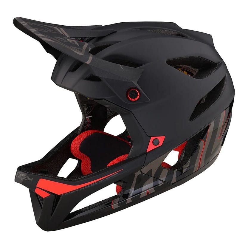 Troy Lee Designs Stage Helmet W/Mips - Liquid-Life #Wähle Deine Farbe_Signature Black