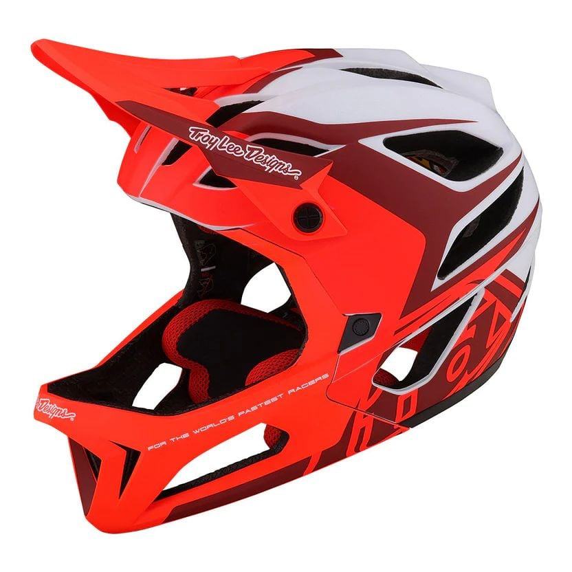 Troy Lee Designs Stage Helmet W/Mips - Liquid-Life #Wähle Deine Farbe_Valance Red