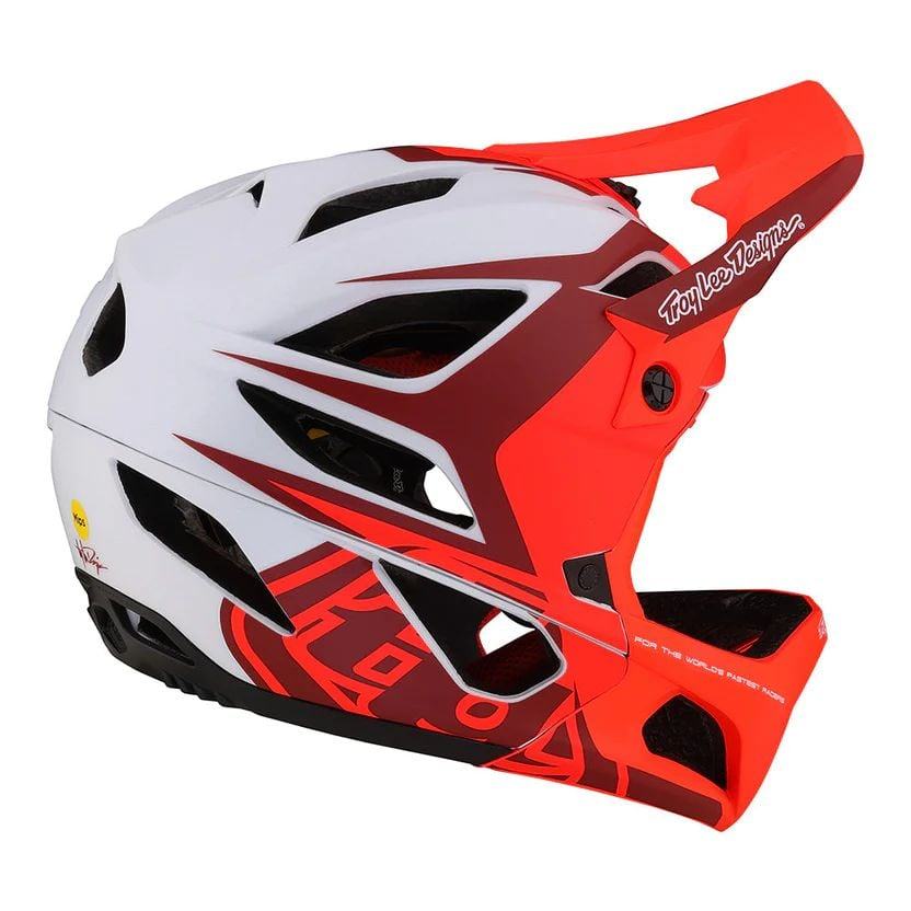 Troy Lee Designs Stage Helmet W/Mips - Liquid-Life #Wähle Deine Farbe_Valance Red