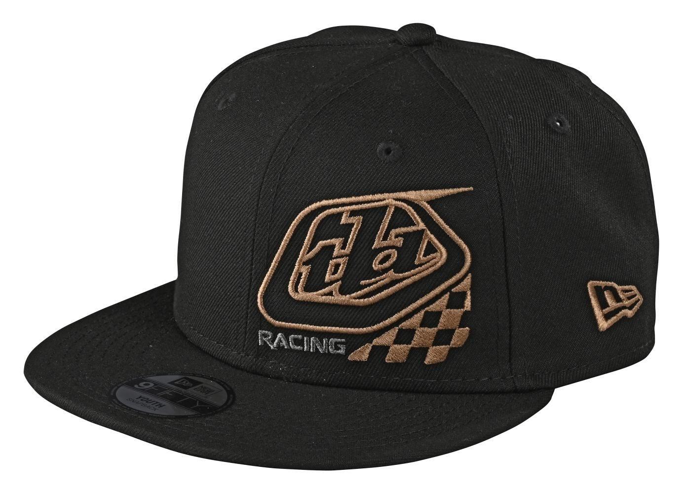 Troy Lee Designs Youth Precision 2.0 Checkers Snapback Hat - Liquid-Life #Wähle Deine Farbe_Black