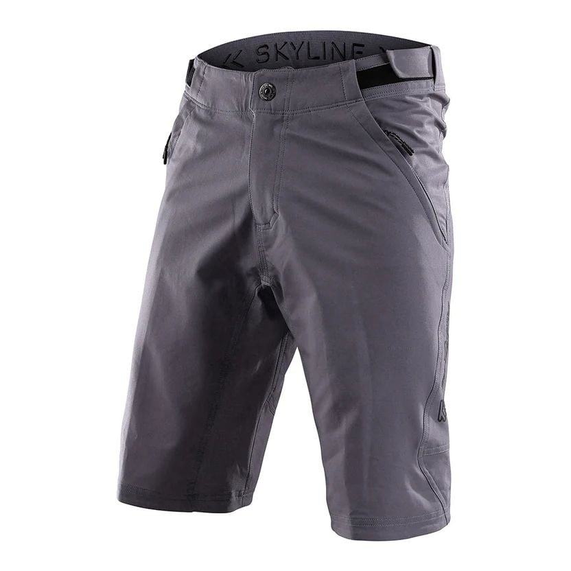 Troy Lee Designs Youth Skyline Short Shell - Liquid-Life #Wähle Deine Farbe_Mono Charcoal