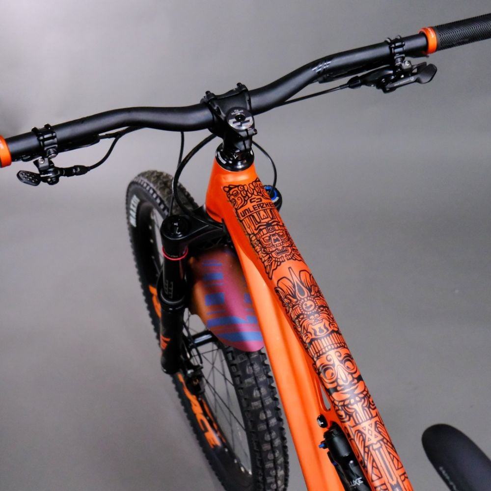 unleazhed frame unscratch BP01-S - Liquid-Life #Wähle Deine Farbe_Eldorado Black Matt