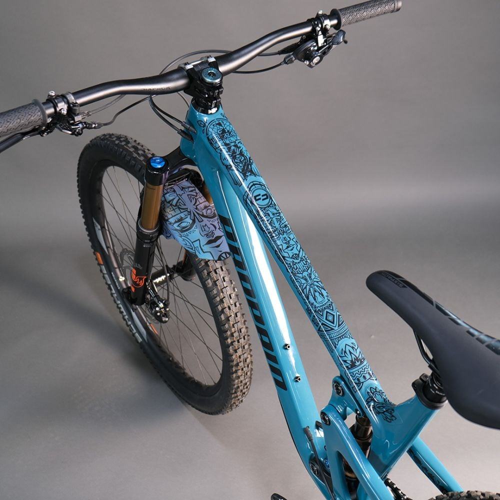 unleazhed frame unscratch BP01-S - Liquid-Life #Wähle Deine Farbe_Tatanka Black Glossy