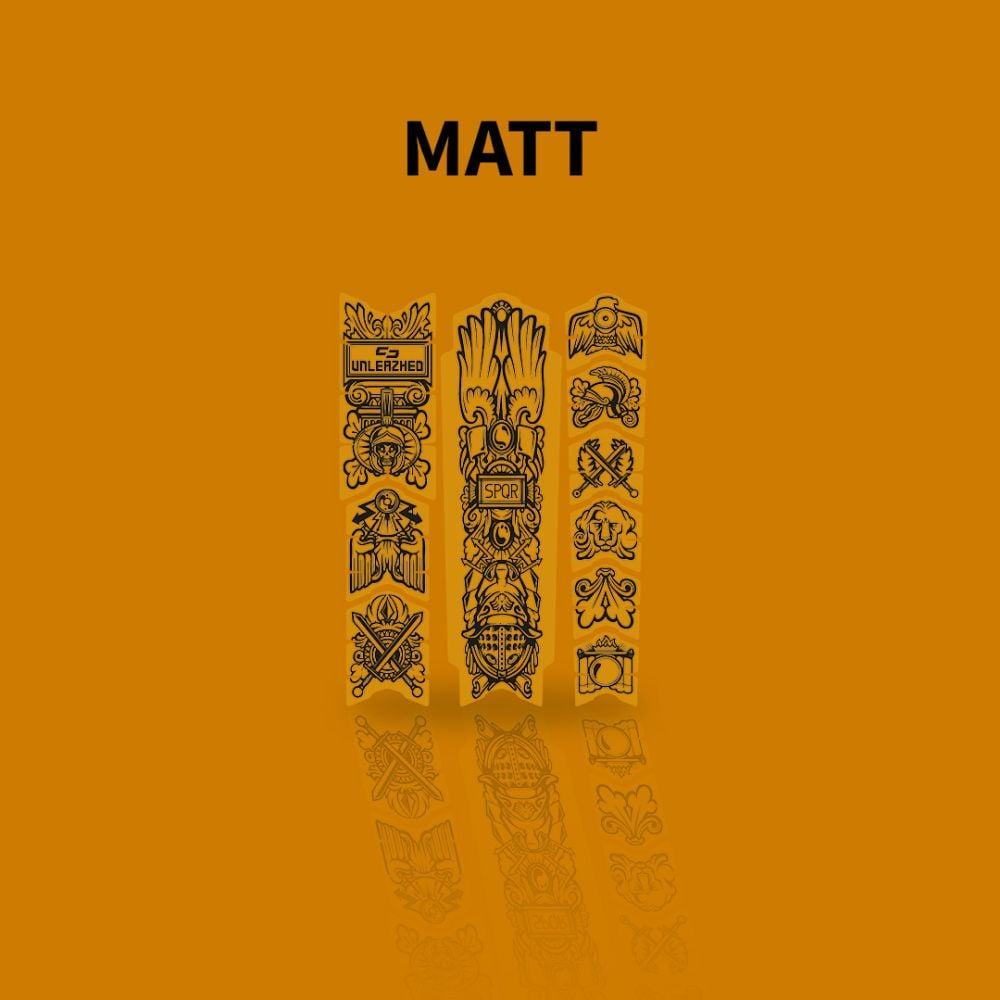 unleazhed frame unscratch BP01-S - Liquid-Life #Wähle Deine Farbe_Empire Black Matt