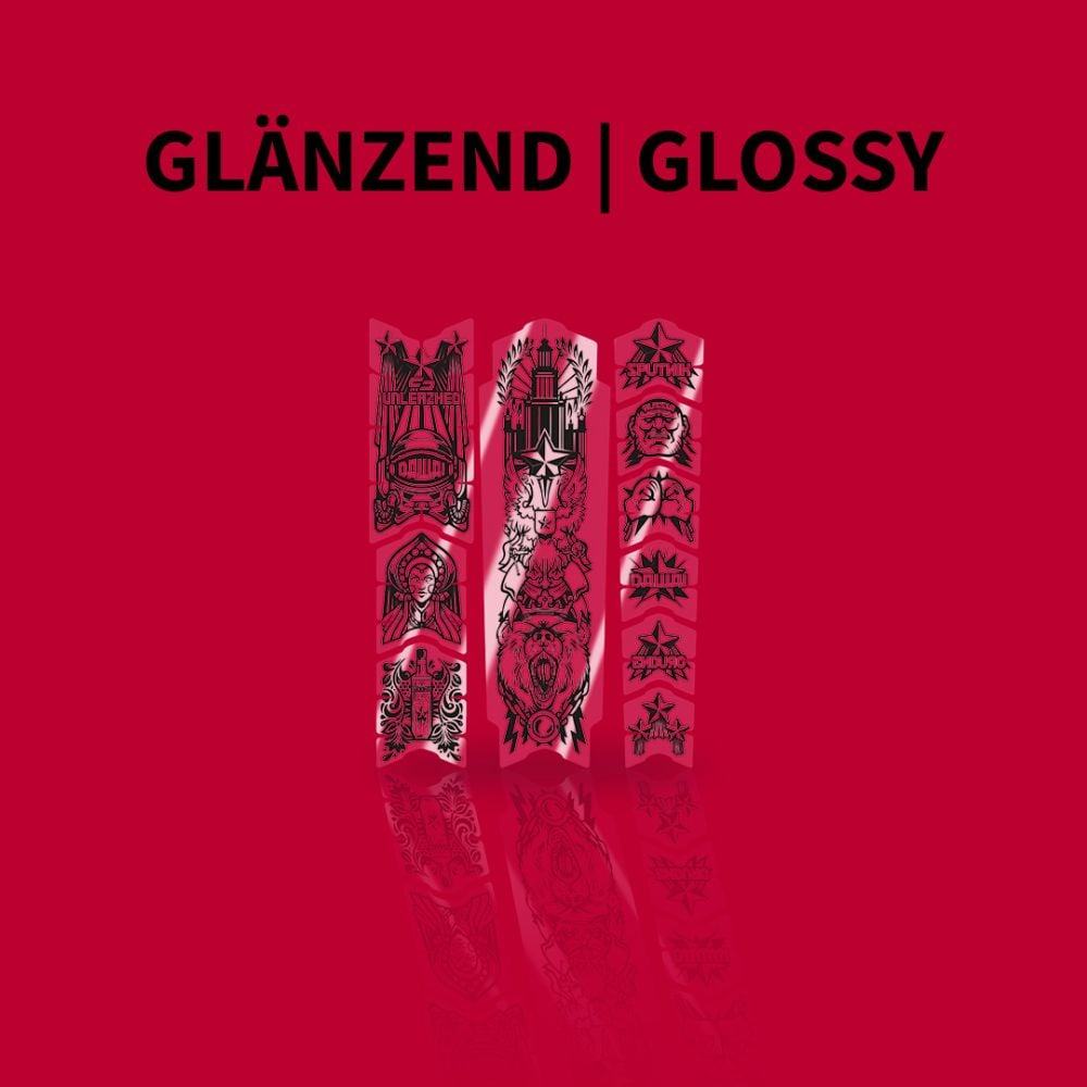 unleazhed frame unscratch BP01-S - Liquid-Life #Wähle Deine Farbe_Dawei Black Glossy