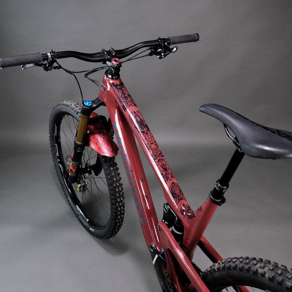 unleazhed frame unscratch BP01-S - Liquid-Life #Wähle Deine Farbe_Dawei Black Glossy