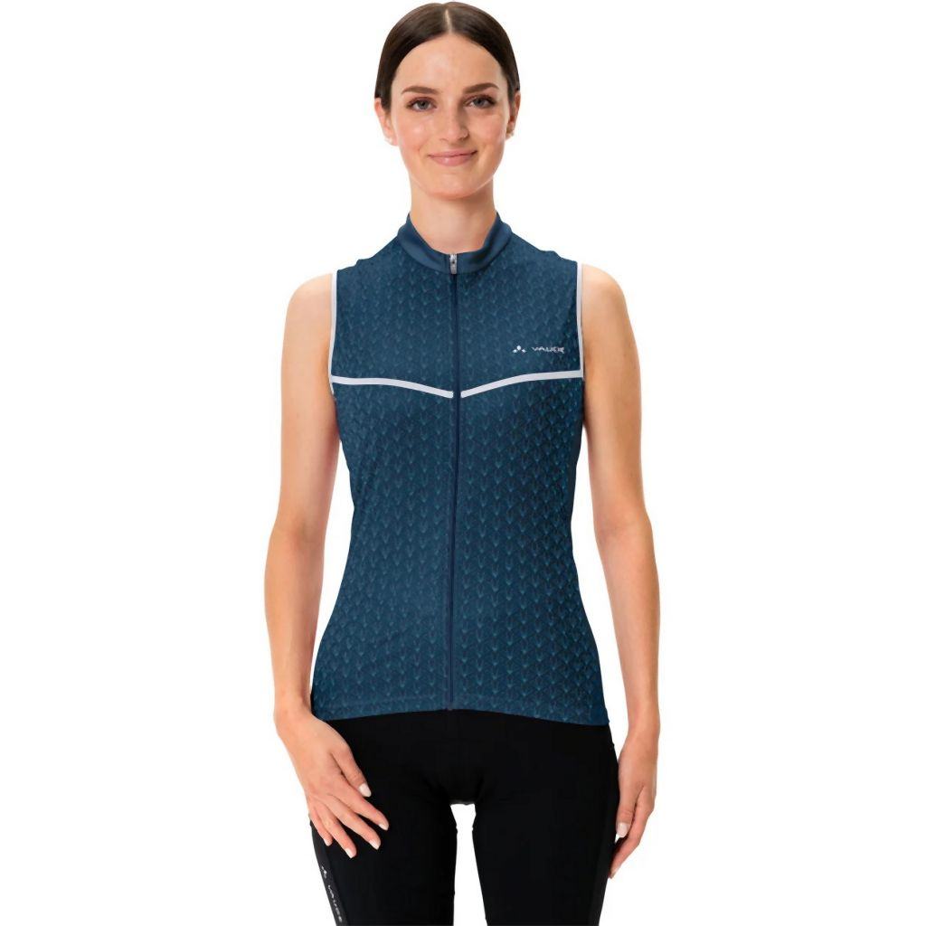 Vaude Women's Posta FZ Tricot SL - Liquid-Life #Wähle Deine Farbe_Uni Dark Sea
