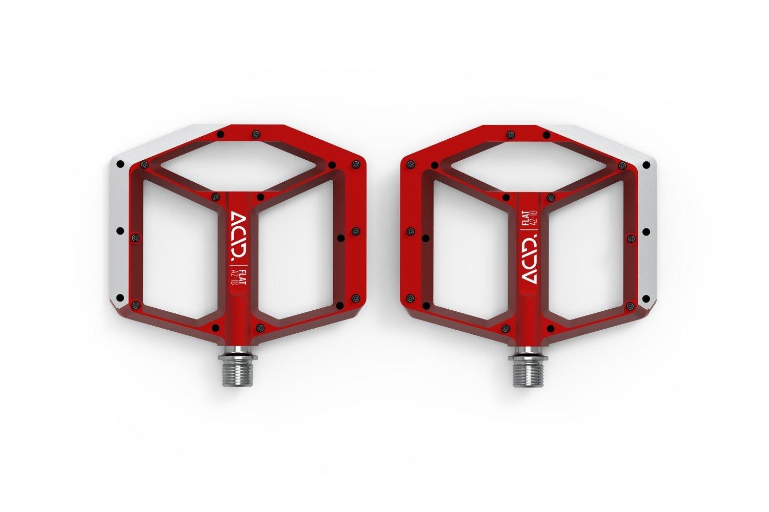 Acid Pedale FLAT A2-IB - Liquid-Life #Wähle Deine Farbe_Red