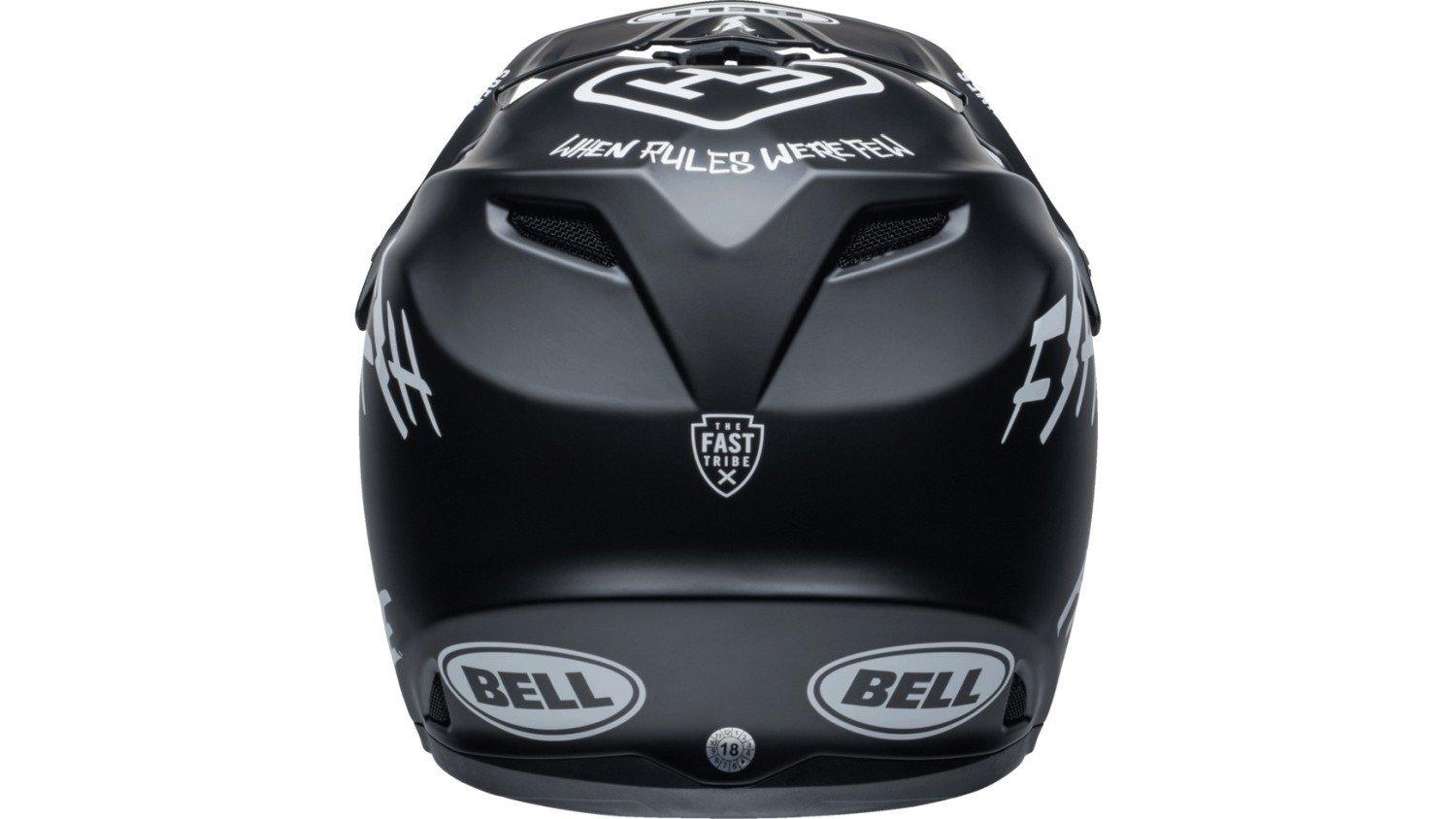 Bell FULL-9 FUSION MIPS - Liquid-Life #Wähle Deine Farbe_Matte Black/White Fasthouse