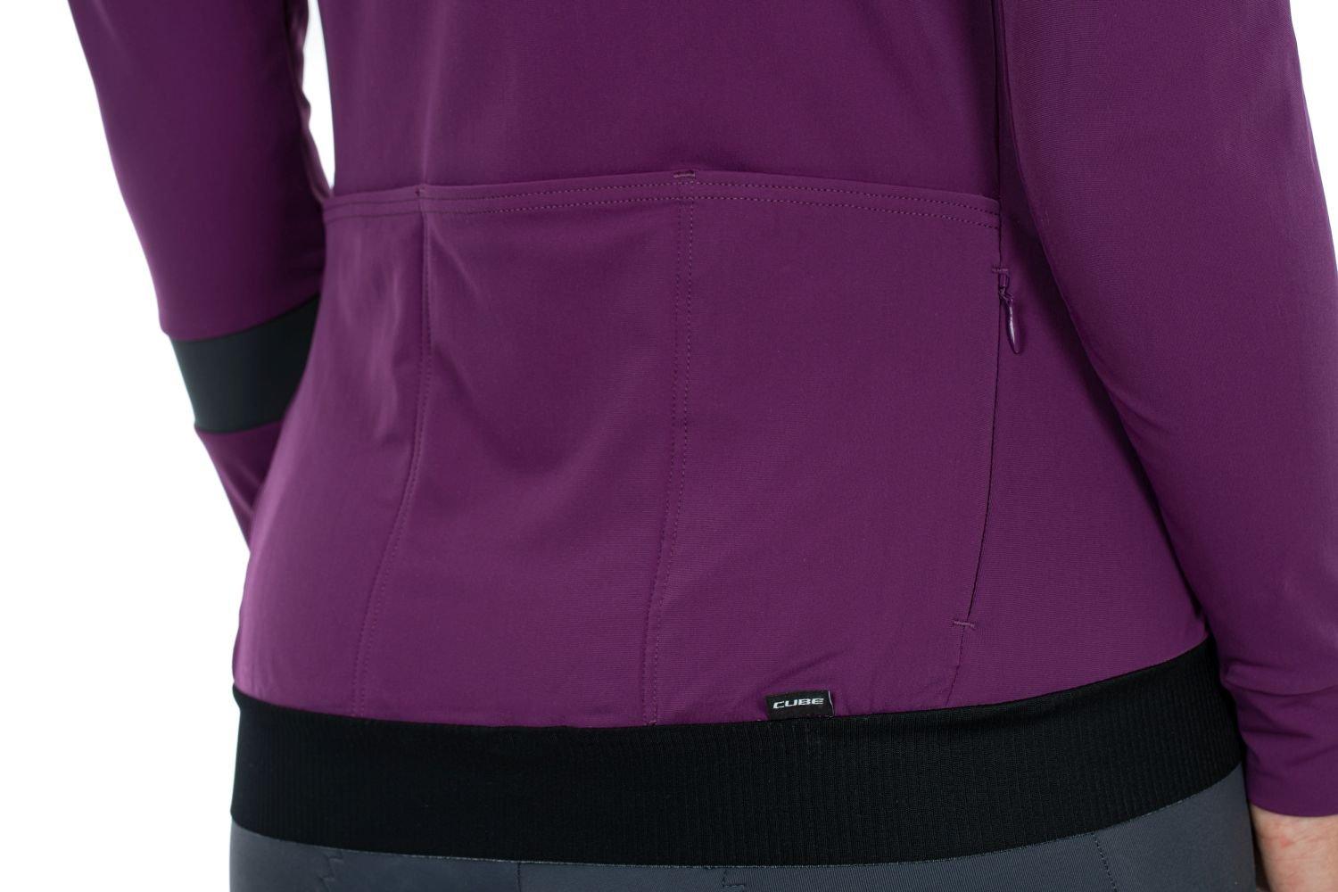 Cube BLACKLINE WS Trikot langarm - Liquid-Life #Wähle Deine Farbe_Violett