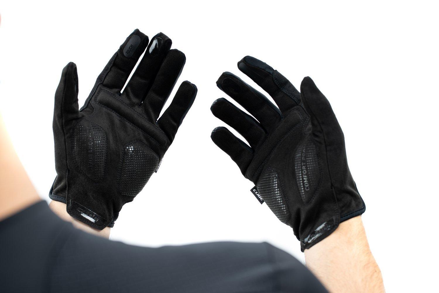 Cube Handschuhe COMFORT langfinger - Liquid-Life #Wähle Deine Farbe_Black´n´Grey