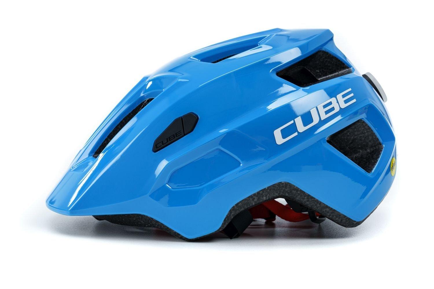 Cube Helm LINOK - Liquid-Life #Wähle Deine Farbe_Teamline Glossy Blue´n´Red
