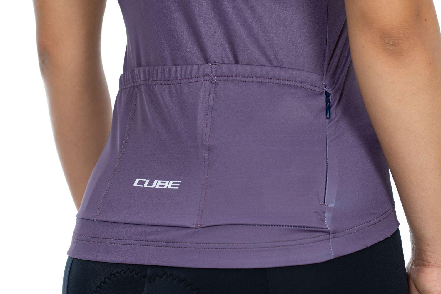 Cube TEAMLINE WS Trikot kurzarm - Liquid-Life #Wähle Deine Farbe_Violett Rosa