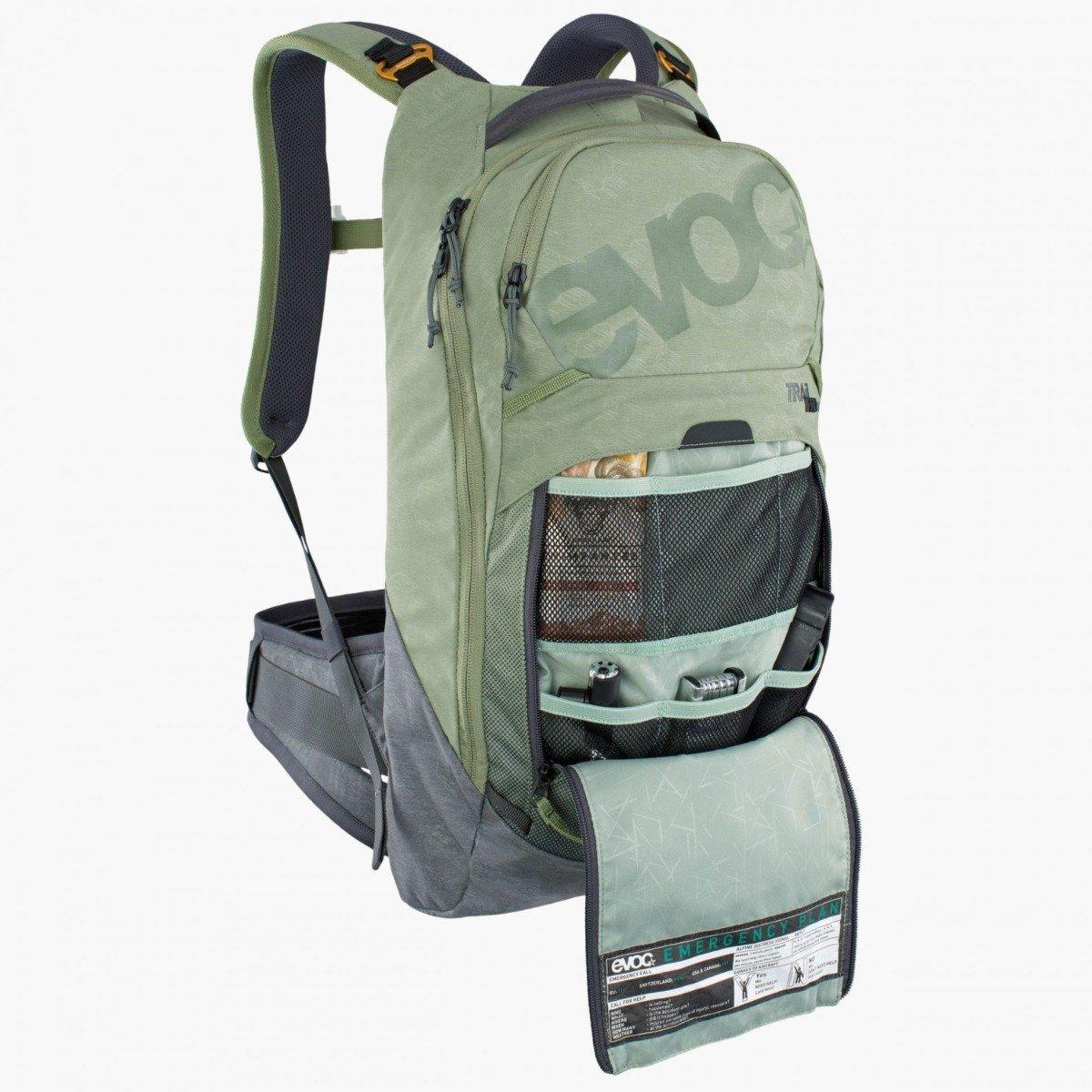 Evoc Trail Pro 10 - Liquid-Life #Wähle Deine Farbe_Light Olive/Carbon Grey