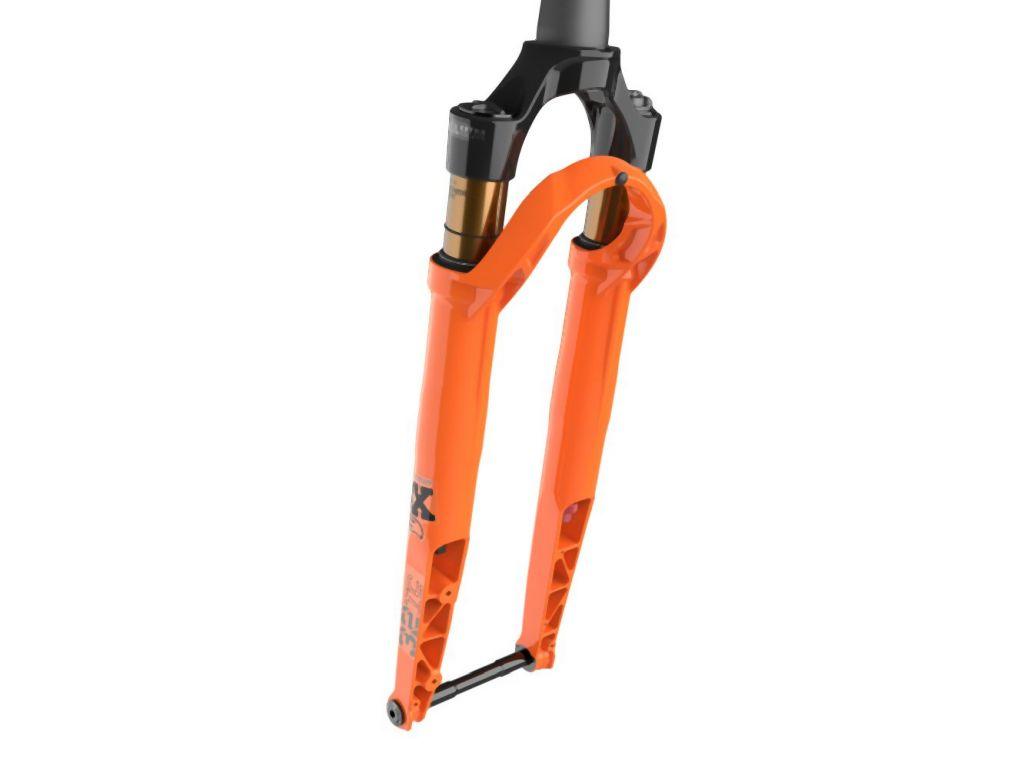 Fox Factory 2022 32 K FLOAT TC 700c F-S FIT4 3Pos-Adj 1.5 T Orange/Durchsichtiges Logo - Liquid-Life