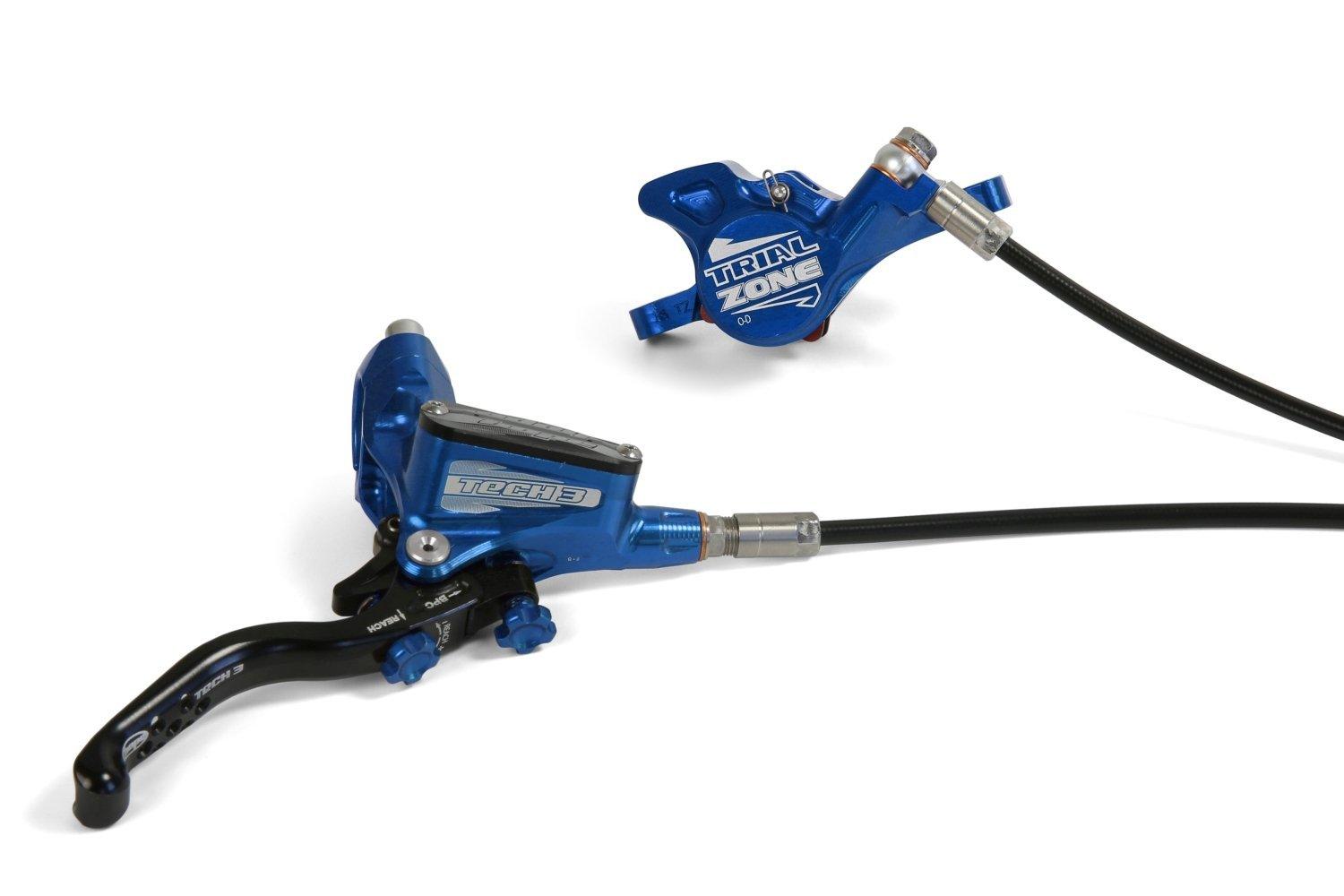 Hope Tech 3 Trial Zone FR No.9 - No Rotor - R/H - Liquid-Life #Wähle Deine Farbe_BLUE