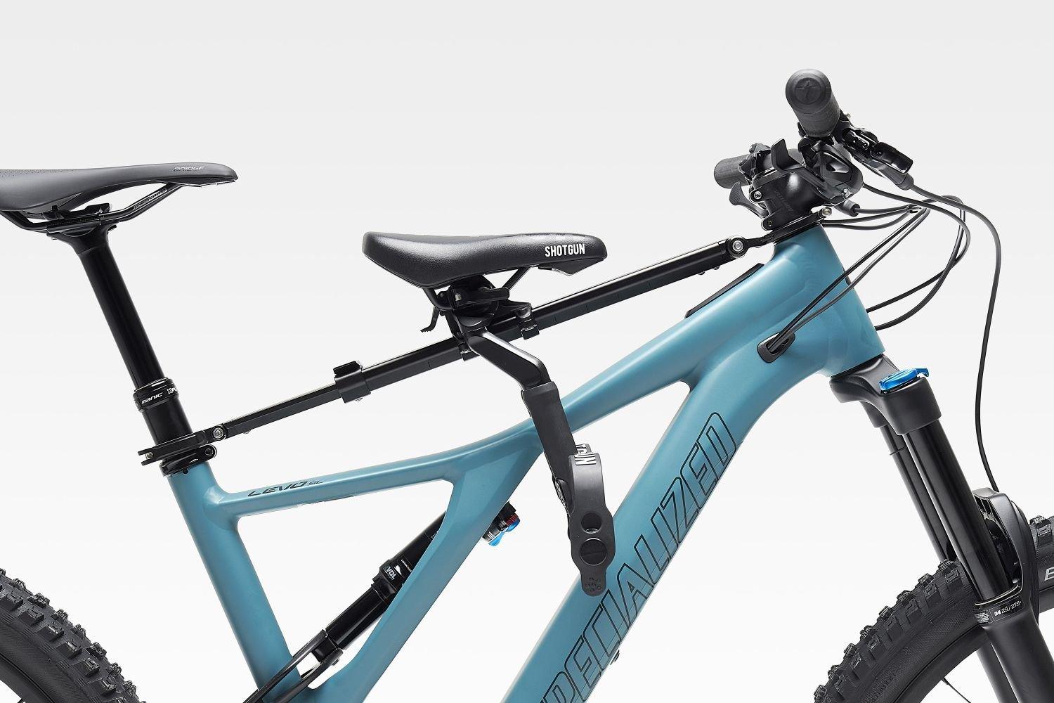 Kids Ride Shotgun Pro MTB Front Kindersitz - Liquid-Life #Wähle Deine Farbe_Schwarz