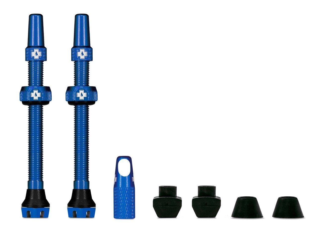 Muc Off Tubeless Valve Kit V2 Universal MTB & Road - Liquid-Life #Wähle Deine Farbe_blue