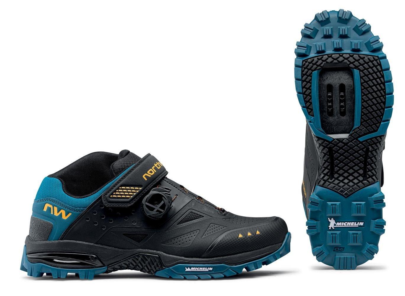 Northwave Enduro Mid 2 - Liquid-Life #Wähle Deine Farbe_Black/Camo Sole