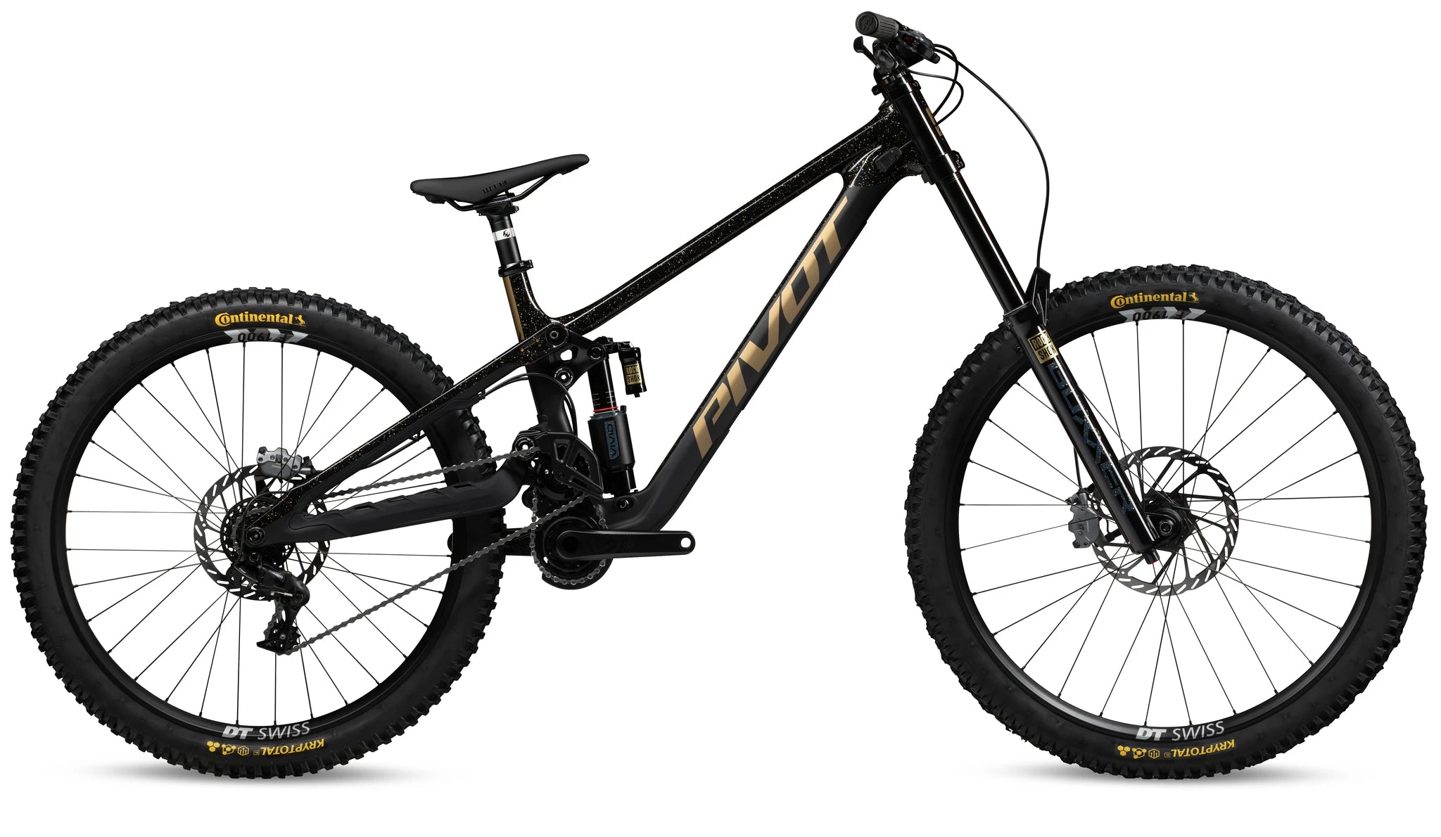 Pivot Phoenix V5 Ride GX DH MX AL Black Gold 2025