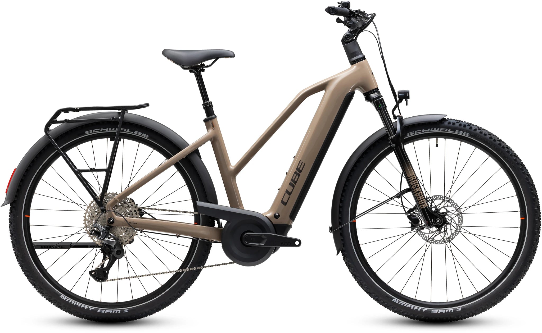 Cube Nuride Hybrid Pro 800 cappuccino´n´black Trapeze 2027