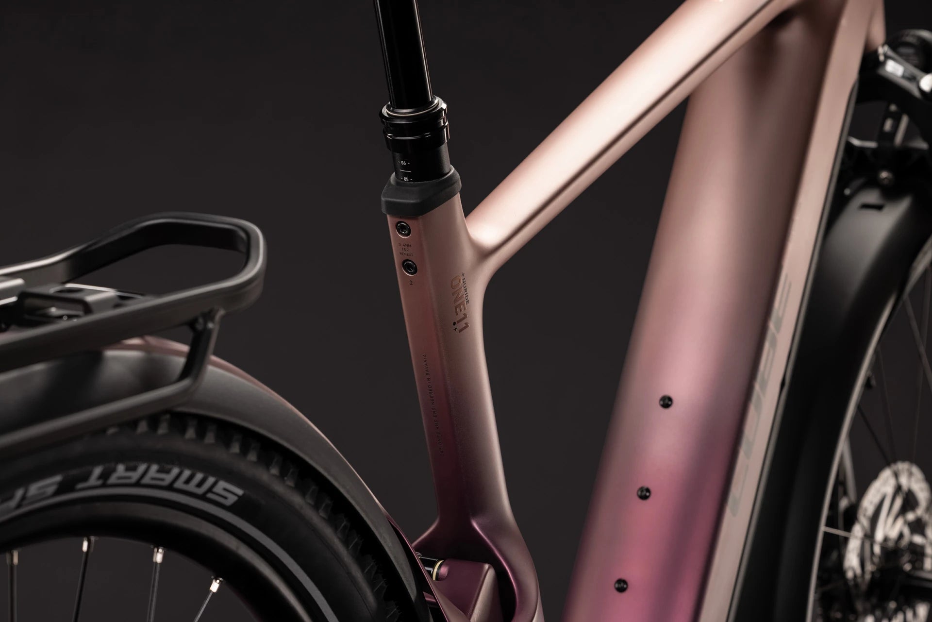 Cube Nuride Hybrid ONE11 HPC SLX 800 mauve´n´black 2027