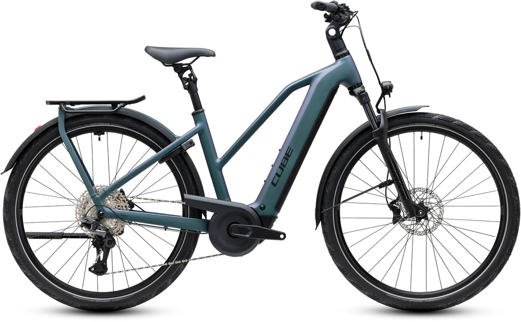 Cube Kathmandu Hybrid Pro 800 smaragdgrey´n´black Trapeze 2027