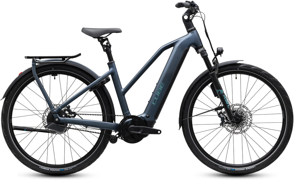 Cube Kathmandu Hybrid Deluxe SLX 800 mineralblue´n´blue Trapeze 2027
