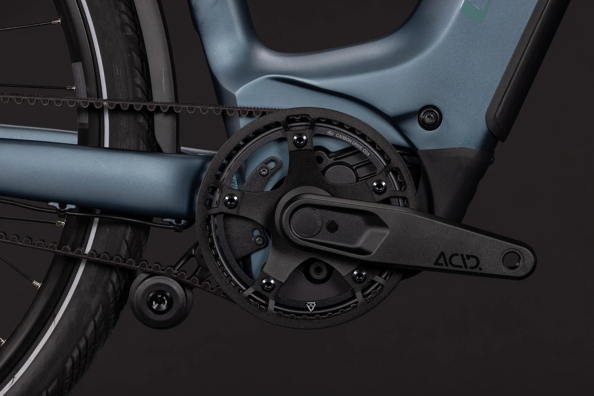 Cube Kathmandu Hybrid Deluxe SLX 800 mineralblue´n´blue EE 2027