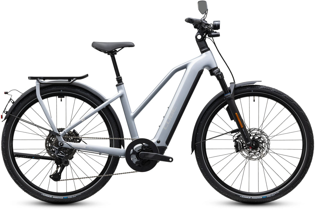 Cube Kathmandu Hybrid 45 800 slategrey´n´chrome Trapeze 2027