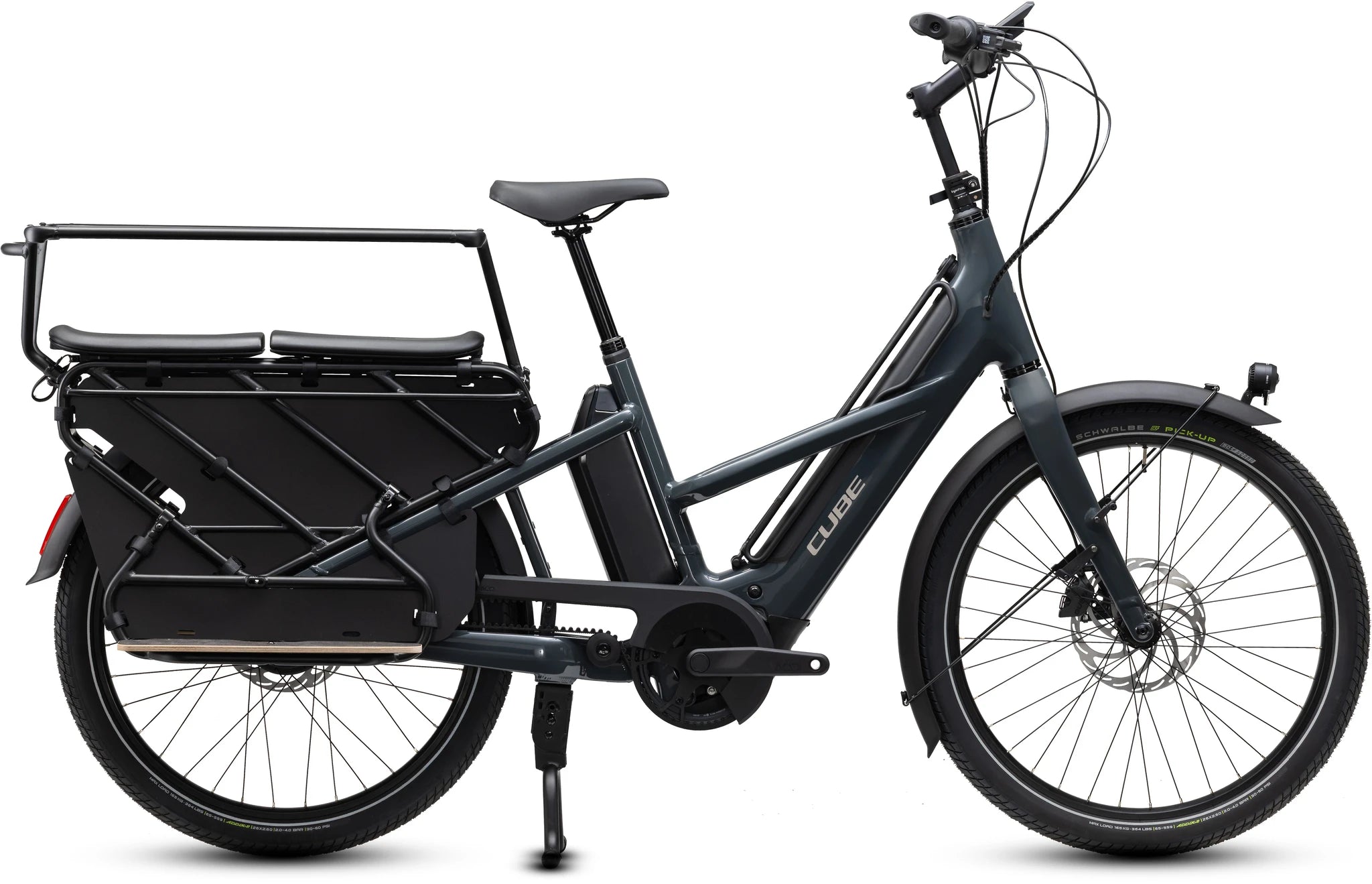 Cube Longtail Hybrid Deluxe Family 800 shadowgrey´n´grey 2027