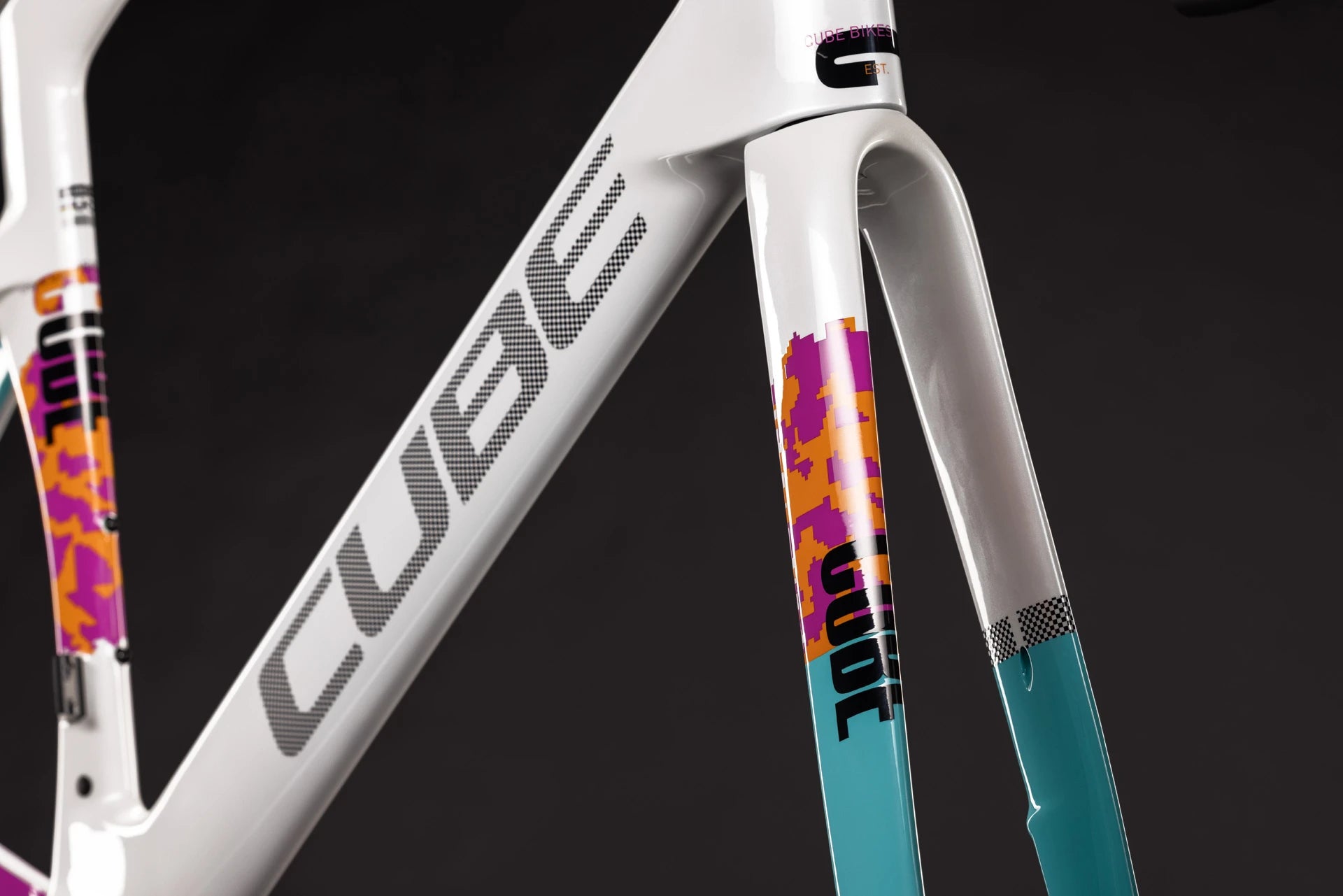 Cube Litening Aero C:68X Frameset graphic´n´white 2027