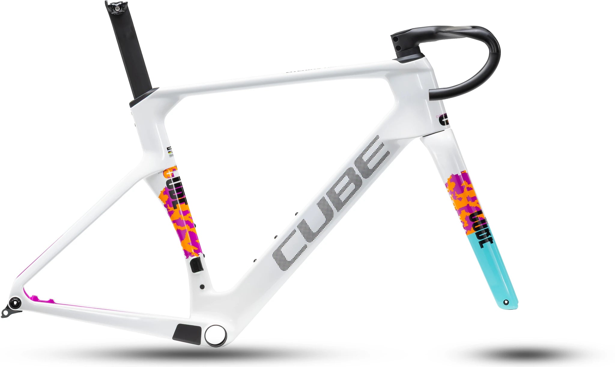Cube Litening Aero C:68X Frameset graphic´n´white 2027