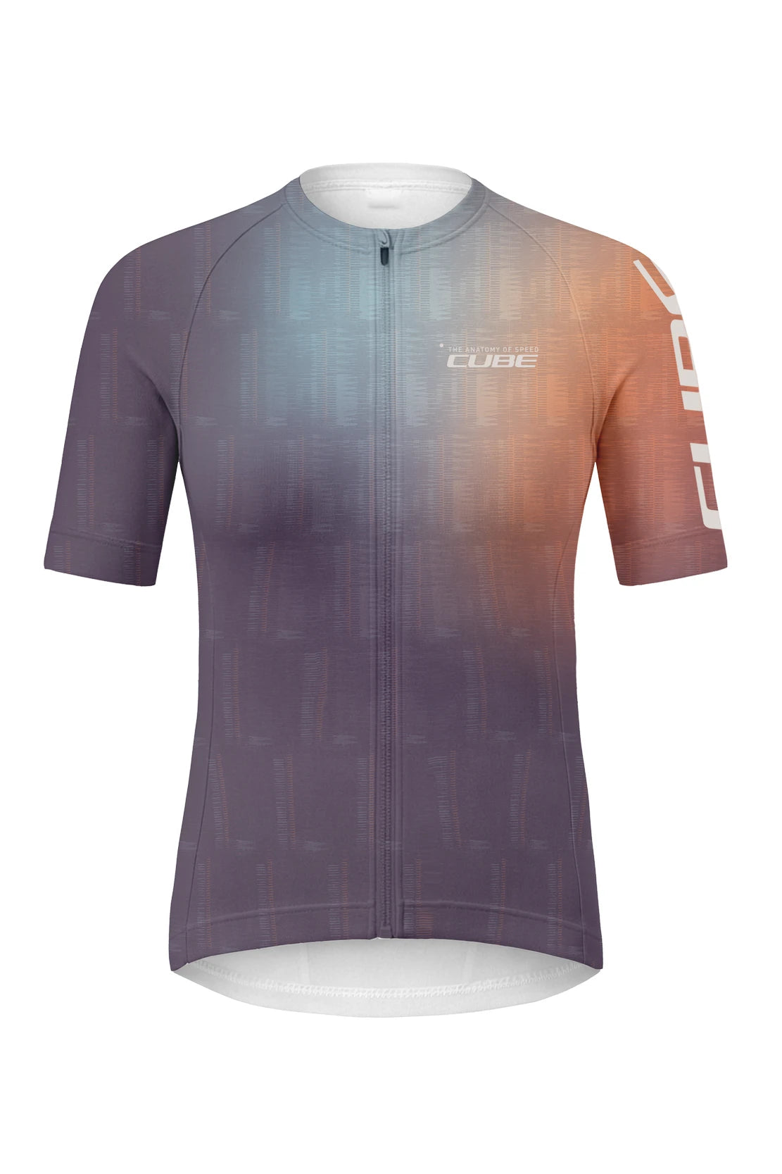 Cube Road/XC WS Trikot kurzarm - Liquid-Life #Wähle Deine Farbe_plum/orange
