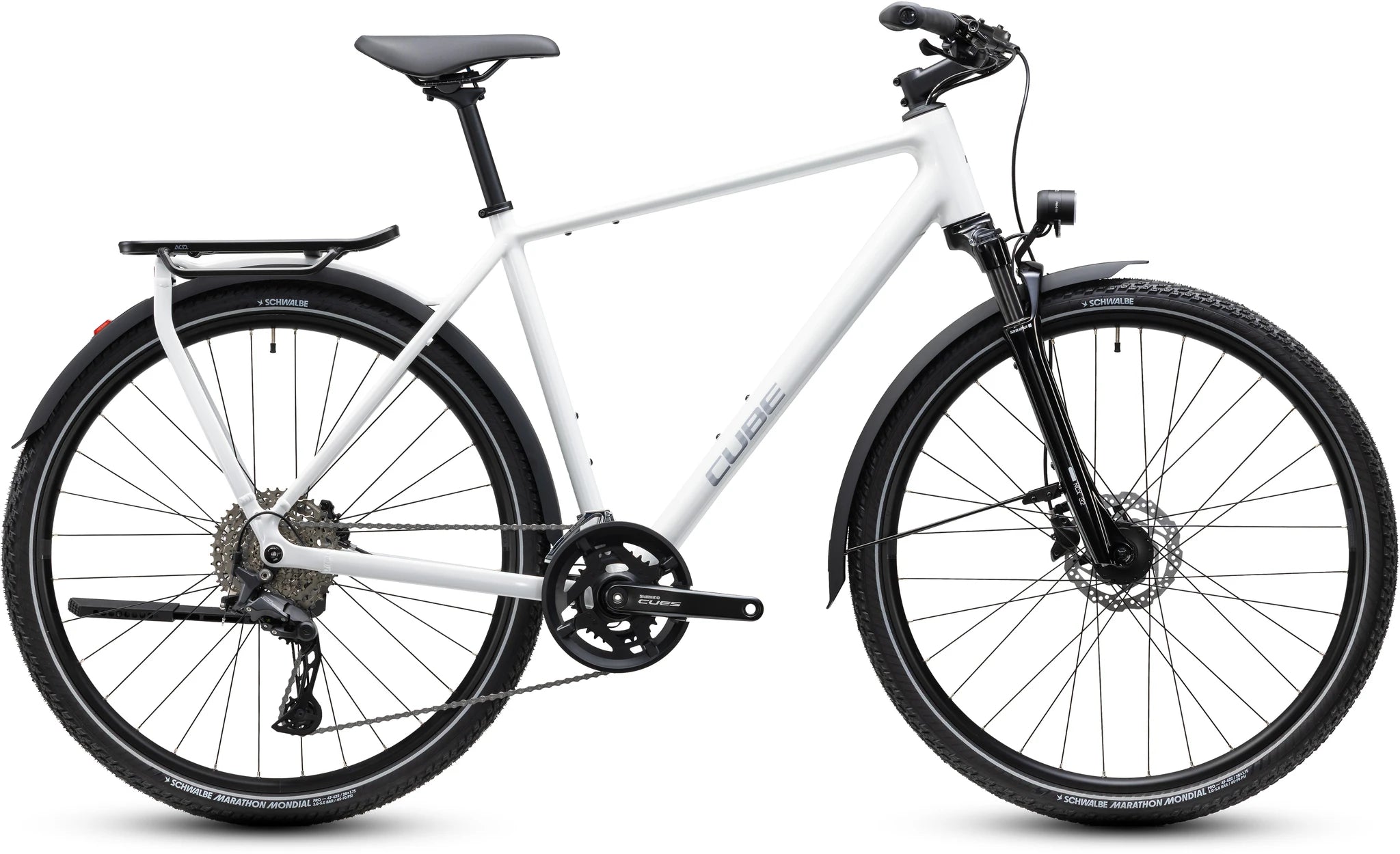 Cube Kathmandu Pro metallicwhite´n´chrome 2027