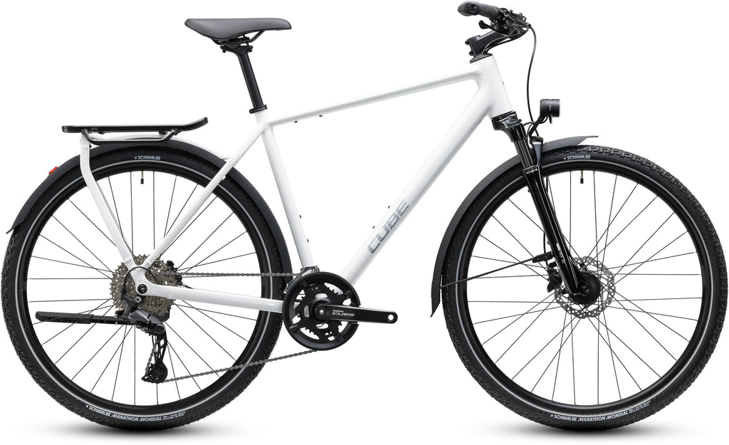 Cube Kathmandu Pro metallicwhite´n´chrome 2027