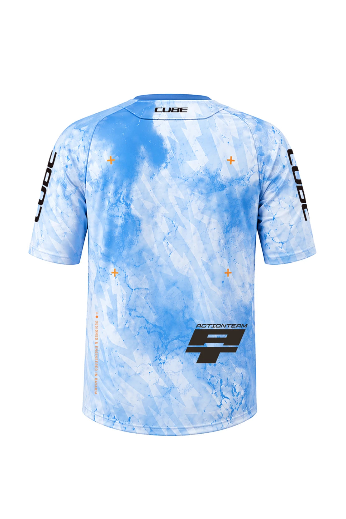 Cube MTB Trikot Rookie X AT kurzarm - Liquid-Life #Wähle Deine Farbe_blue/white