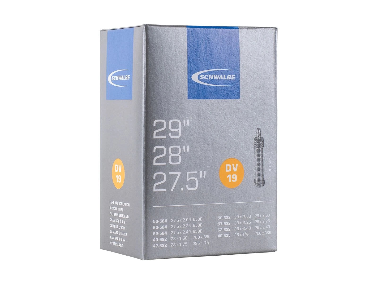 Schwalbe Schlauch DV19 | 27,5"/28"/29" -Liquid-Life