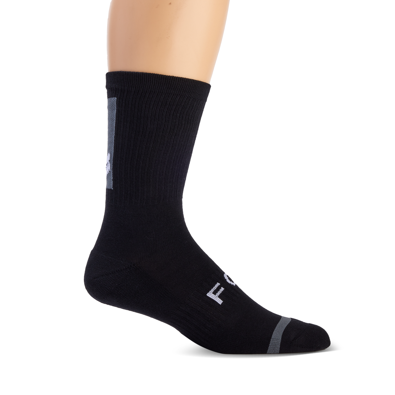 Fox 8" Defend Sock - Liquid-Life #Wähle Deine Farbe_Black