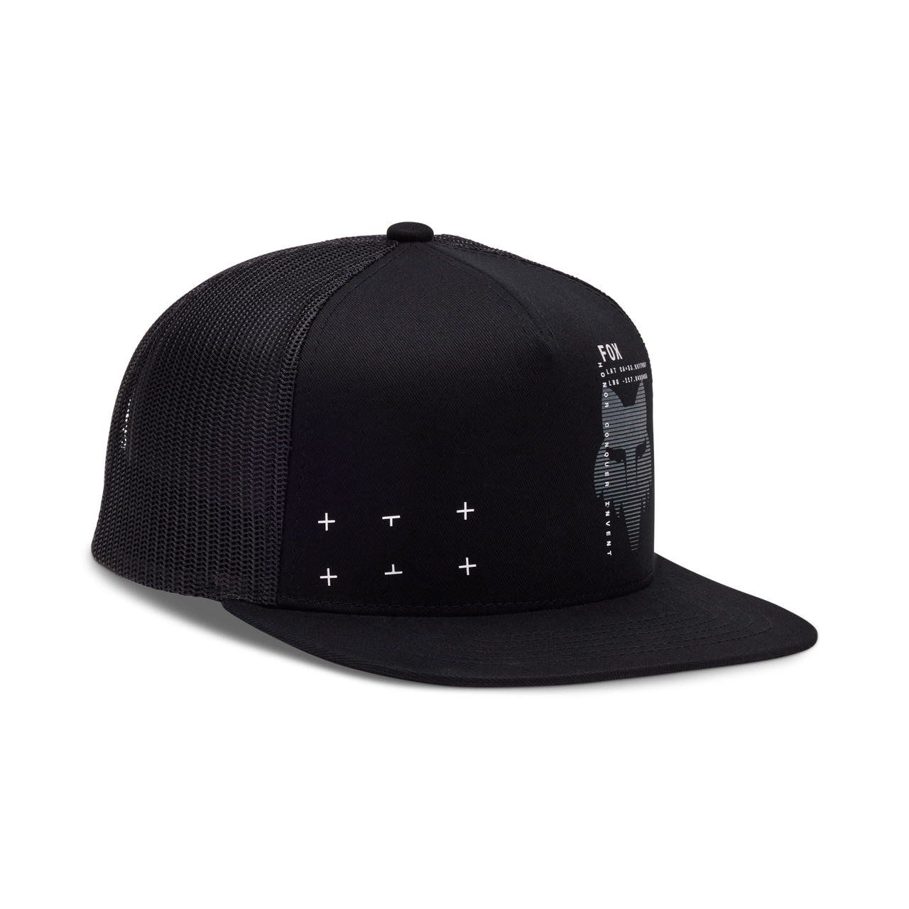 Fox Dispute Snapback Hat - Liquid-Life #Wähle Deine Farbe_Black