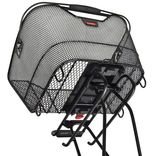 Klickfix Citymax 2 Korb Racktime - Liquid-Life #Wähle Deine Farbe_schwarz