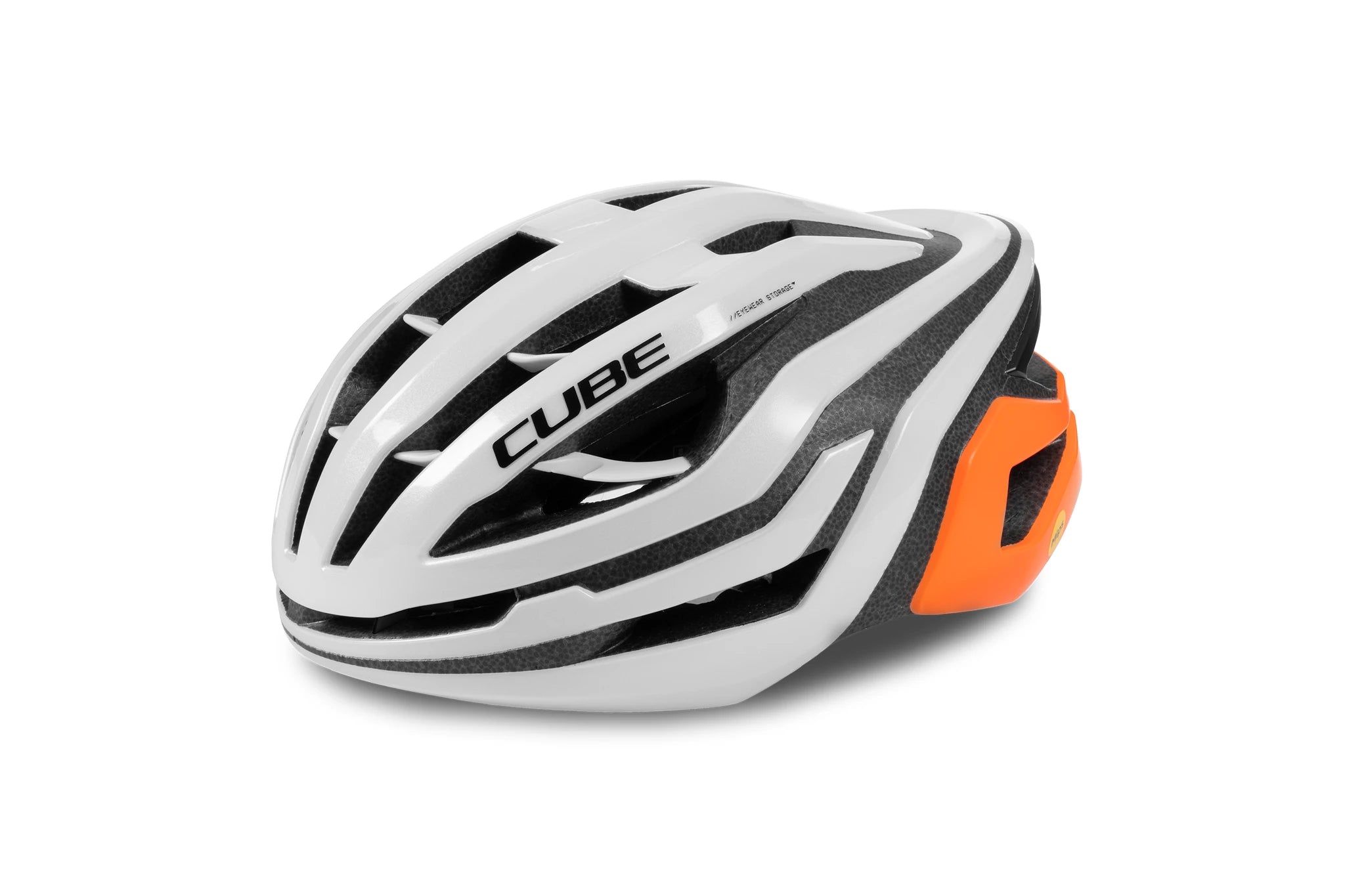 Cube Helm Echo Teamline - Liquid-Life #Wähle Deine Farbe_white/orange