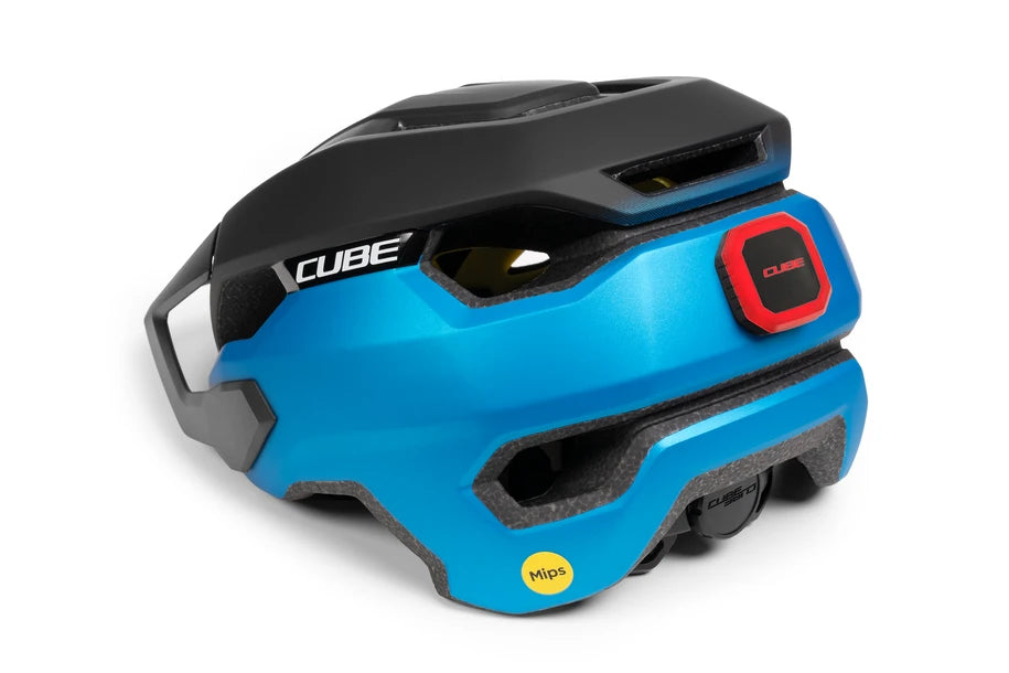 Cube Helm STRAY X Actionteam - Liquid-Life #Wähle Deine Farbe_blue'n'grey