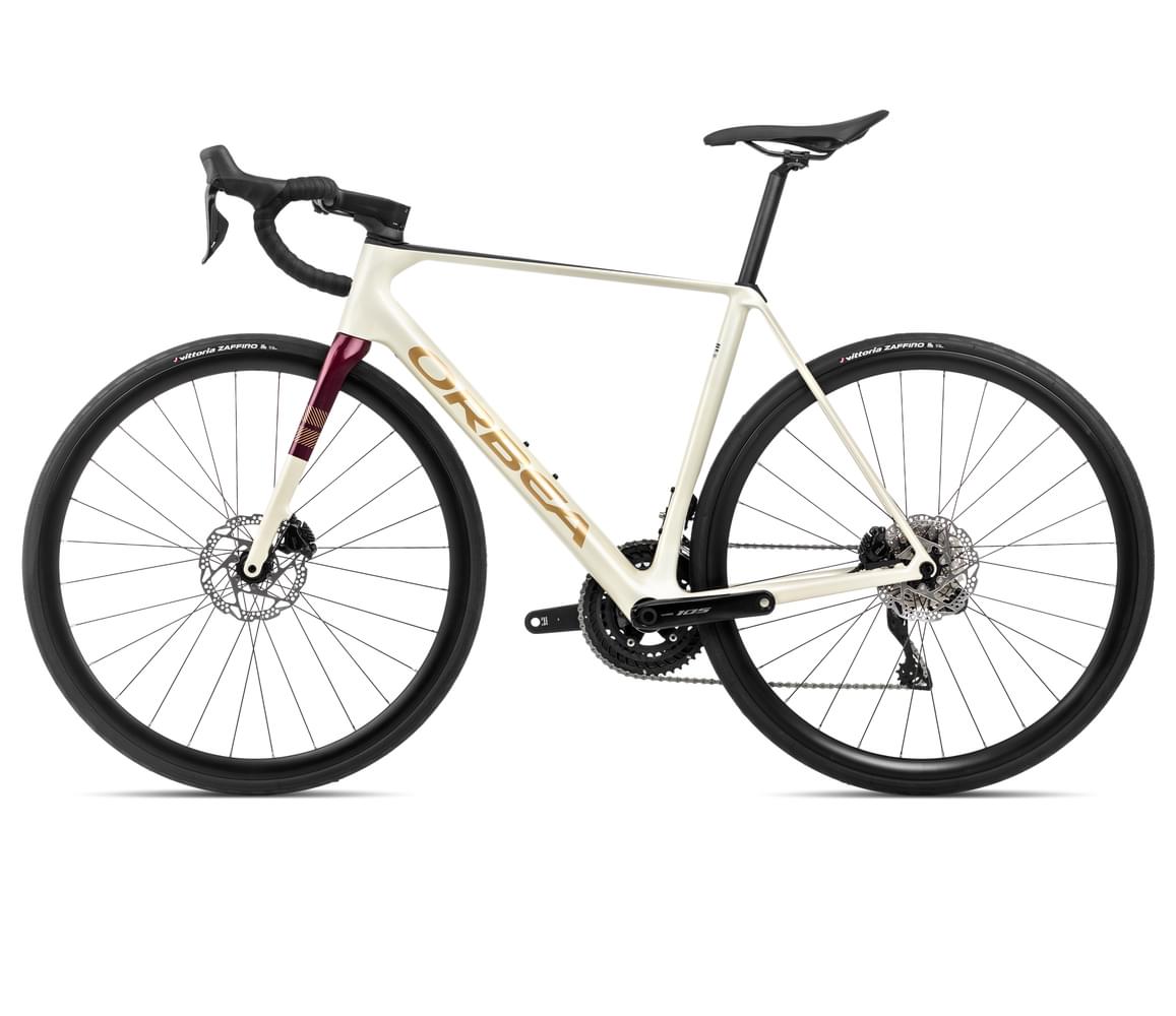 Orbea ORCA M30i Ivory White-Burgundy 2024