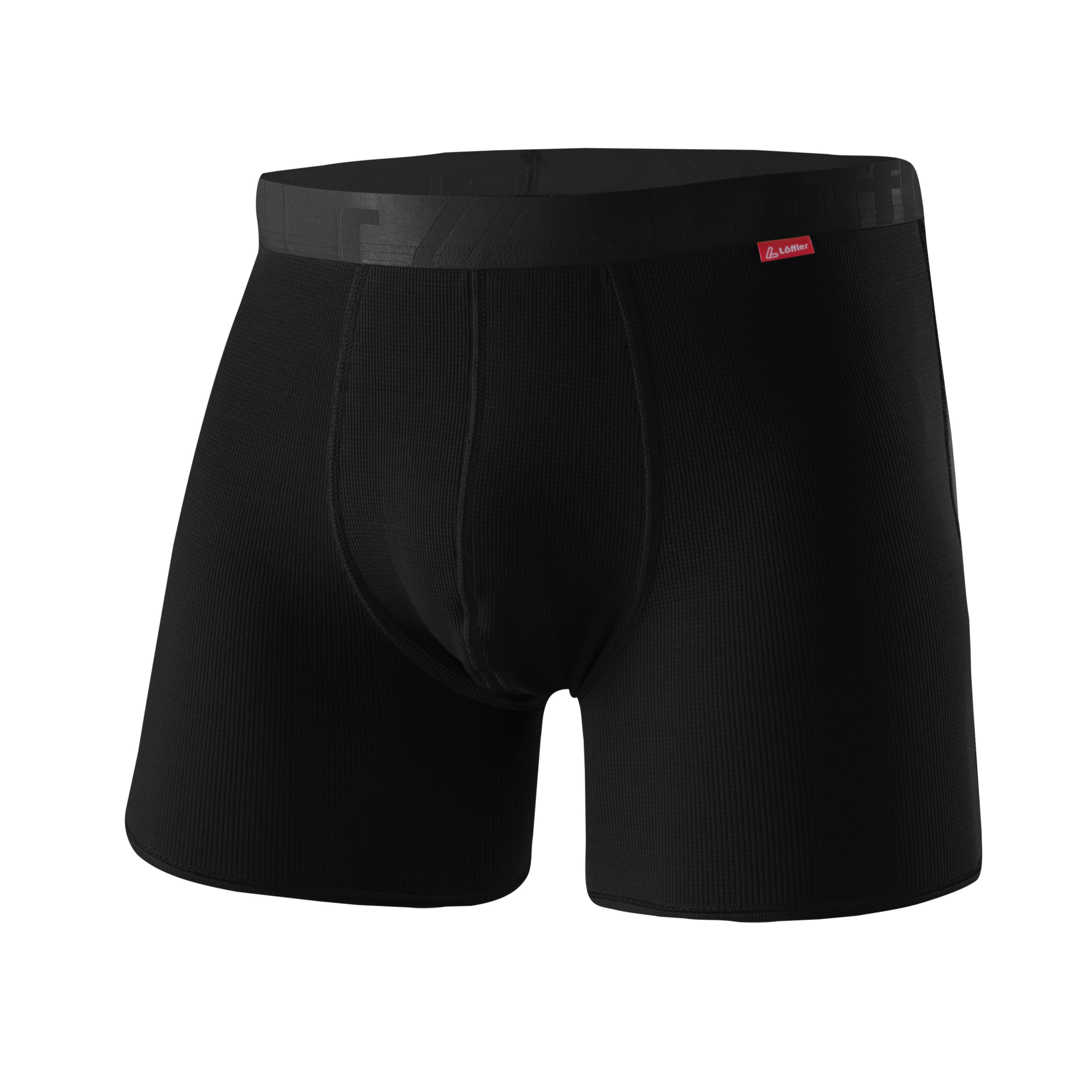 Löffler M Boxershorts Transtex® Light - Liquid-Life #Wähle Deine Farbe_Black