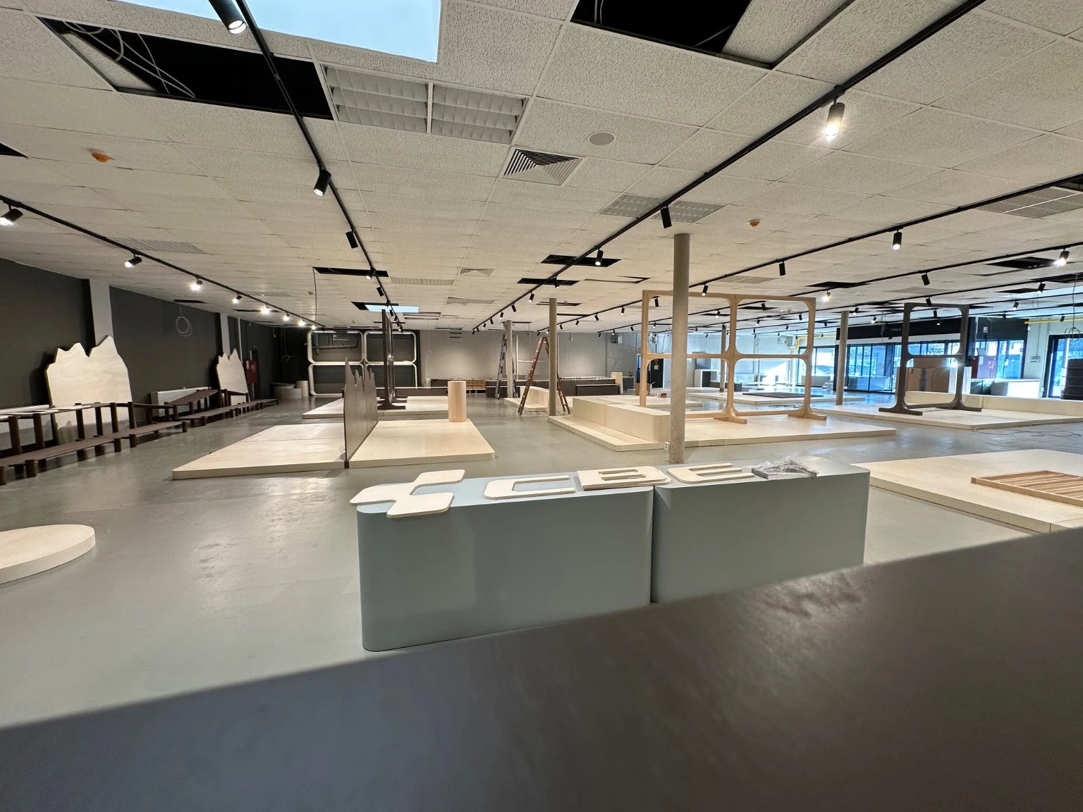 Cube Store Lippstadt Umbauphase